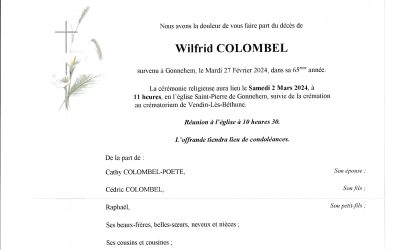 Wilfrid COLOMBEL