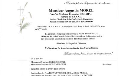Monsieur Augustin MOREL