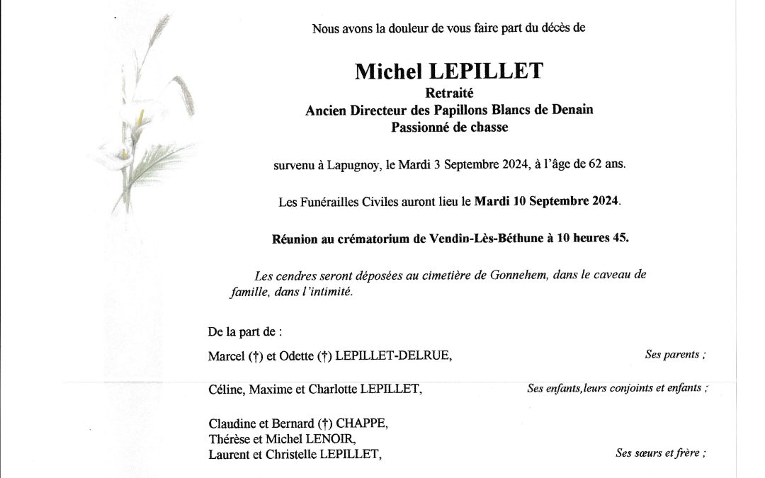 Michel LEPILLET