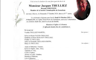 Monsieur Jacques THULLIEZ