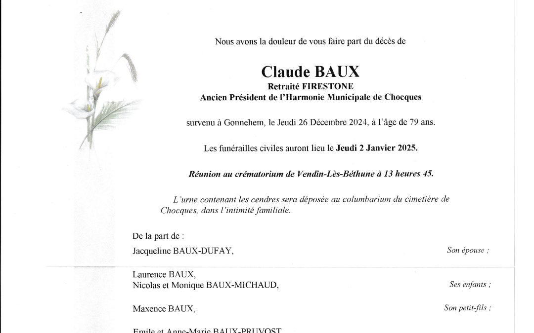 Claude BAUX