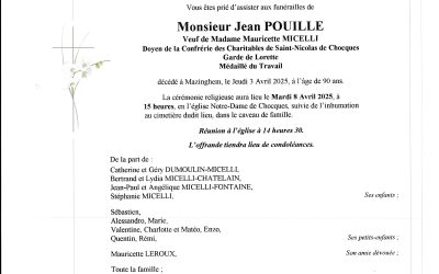 Monsieur Jean POUILLE
