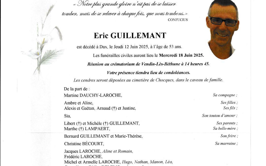Eric GUILLEMANT