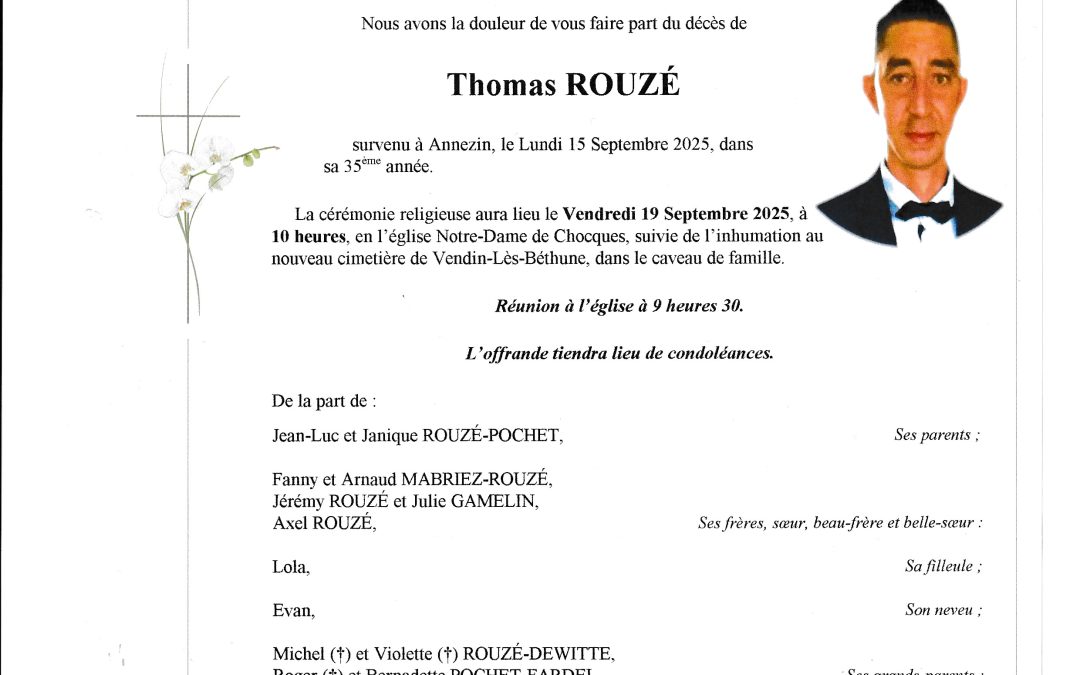 Thomas Rouzé
