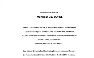 Monsieur Guy DORNE