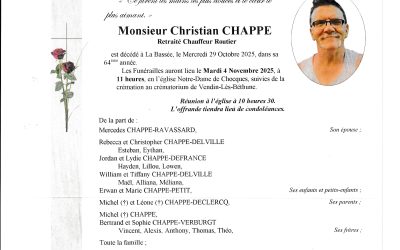 Monsieur Christian CHAPPE
