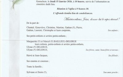 Madame Marie-Louise TAFFIN née DELERUE